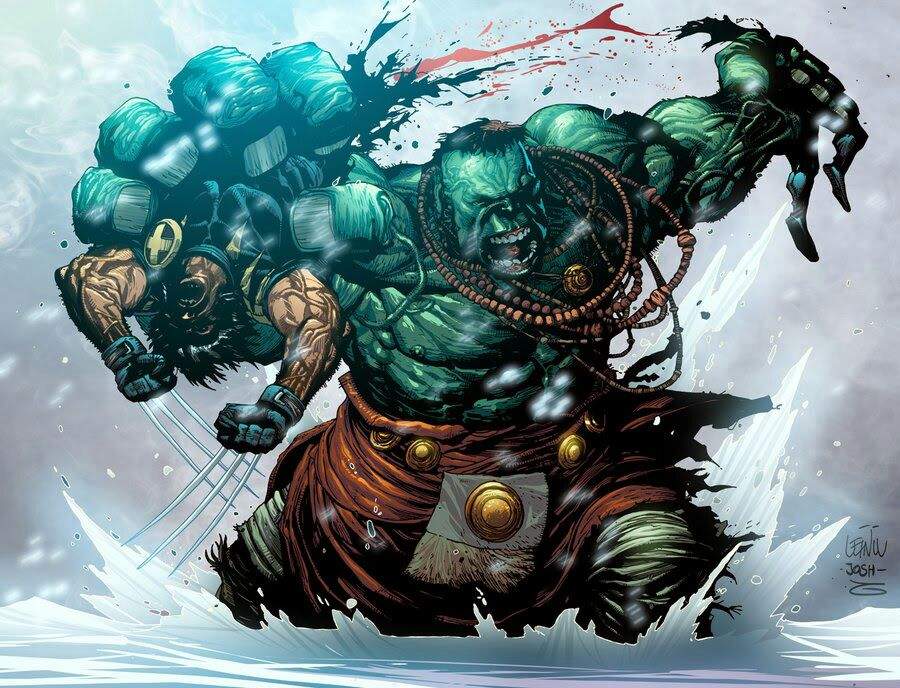 Seis vezes em que o hulk e o Wolverine se enfrentaram-[B]       ????????????????? [B]                   ? Bem vindo [B]     