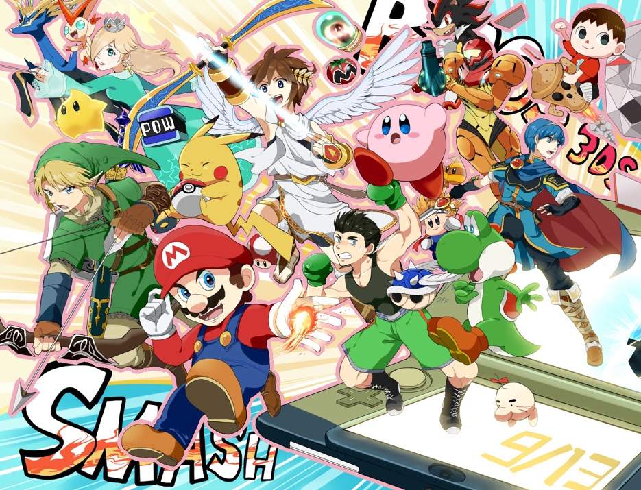 Super Smash Bros: the Anime! | Mix Media Amino