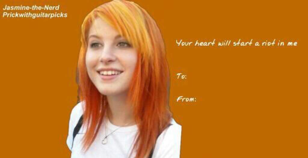 Paramore Valentines Day Cards The Parafamily Amino