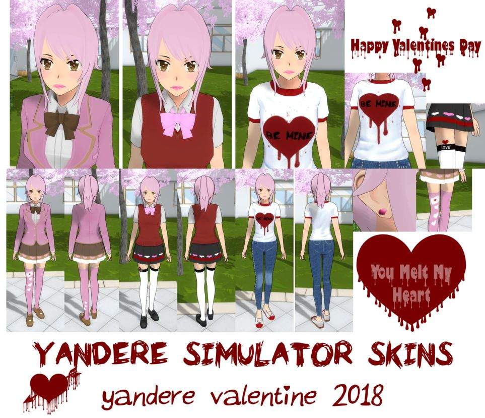 all characters yandere simulator 2018