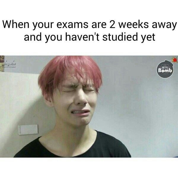 BTS EXAM MEMES | ARMY MEMES Amino