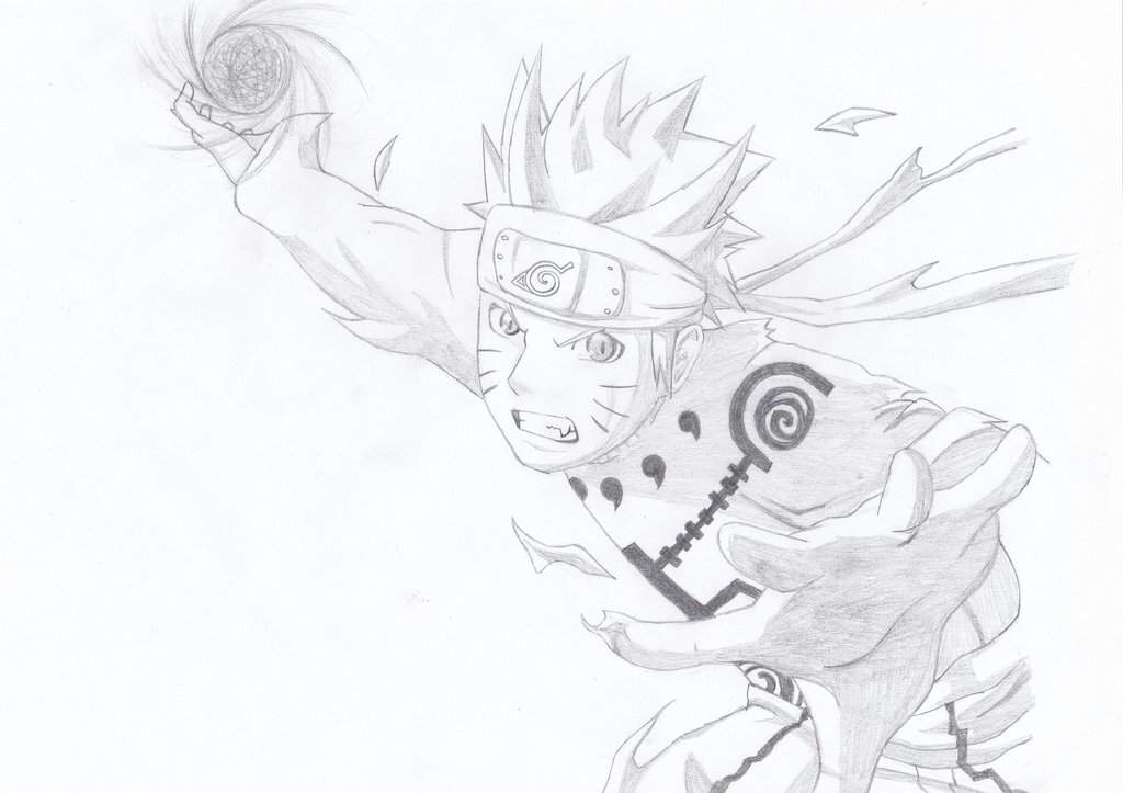 Rasengan Un Dibujo Jej Xd | •Naruto Amino• Amino