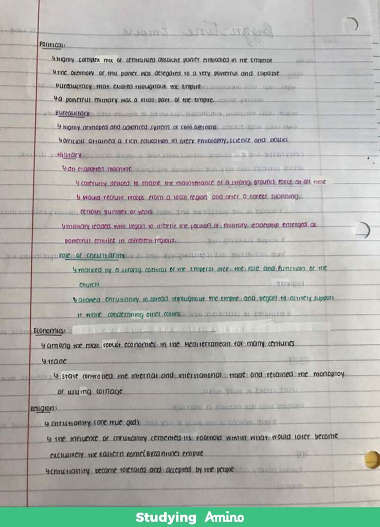 AP History notes | School Amino