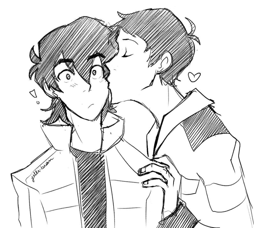 Valentines Klance Sketch Voltron Amino