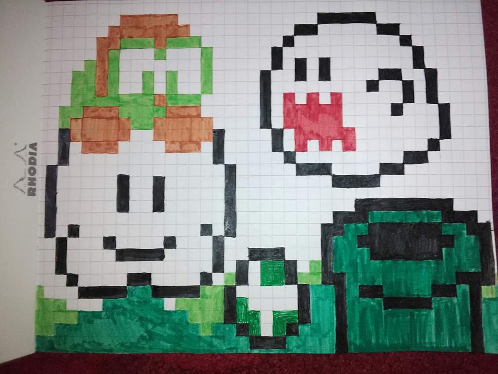 Pixel Art De Plusieurs Perso De Mario Nintendo France Amino