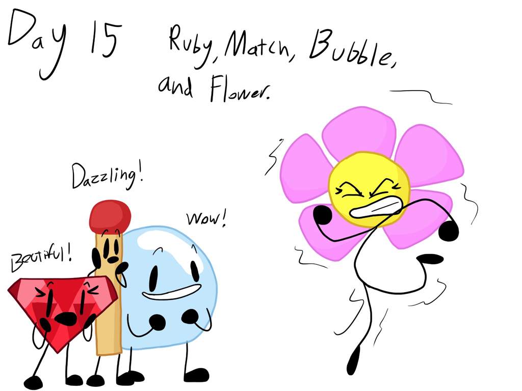 [Pictures] BFDI Month day 15 | BFDI💖 Amino
