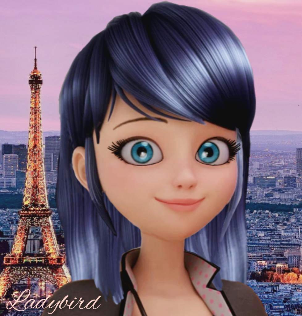 with hair down Miraculous Amino.