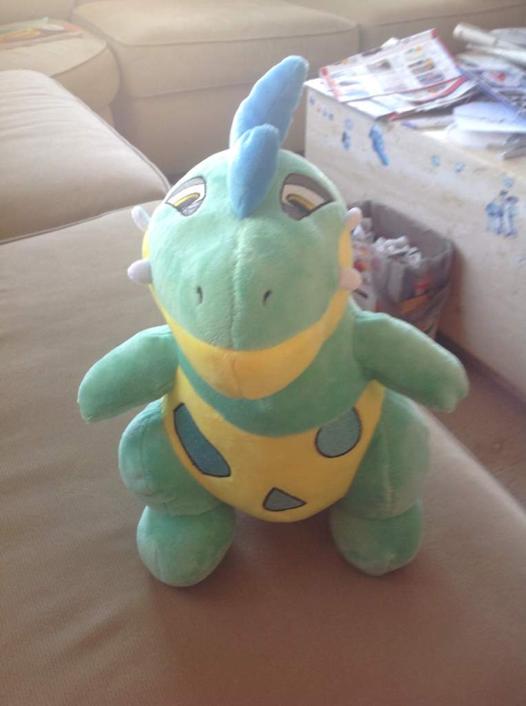 shiny totodile plush