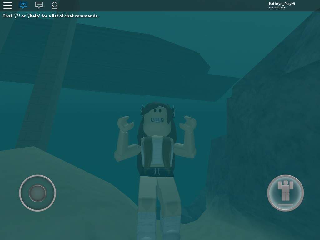 how to swim down in roblox