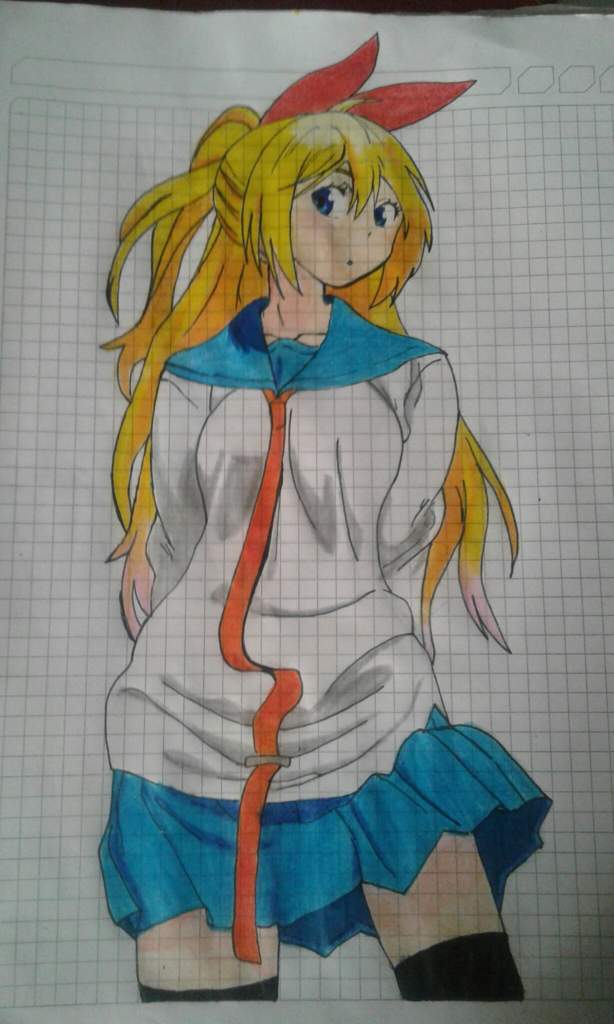 Dibujo De Chitoge Nisekoi •dibujos Y Animes• Amino