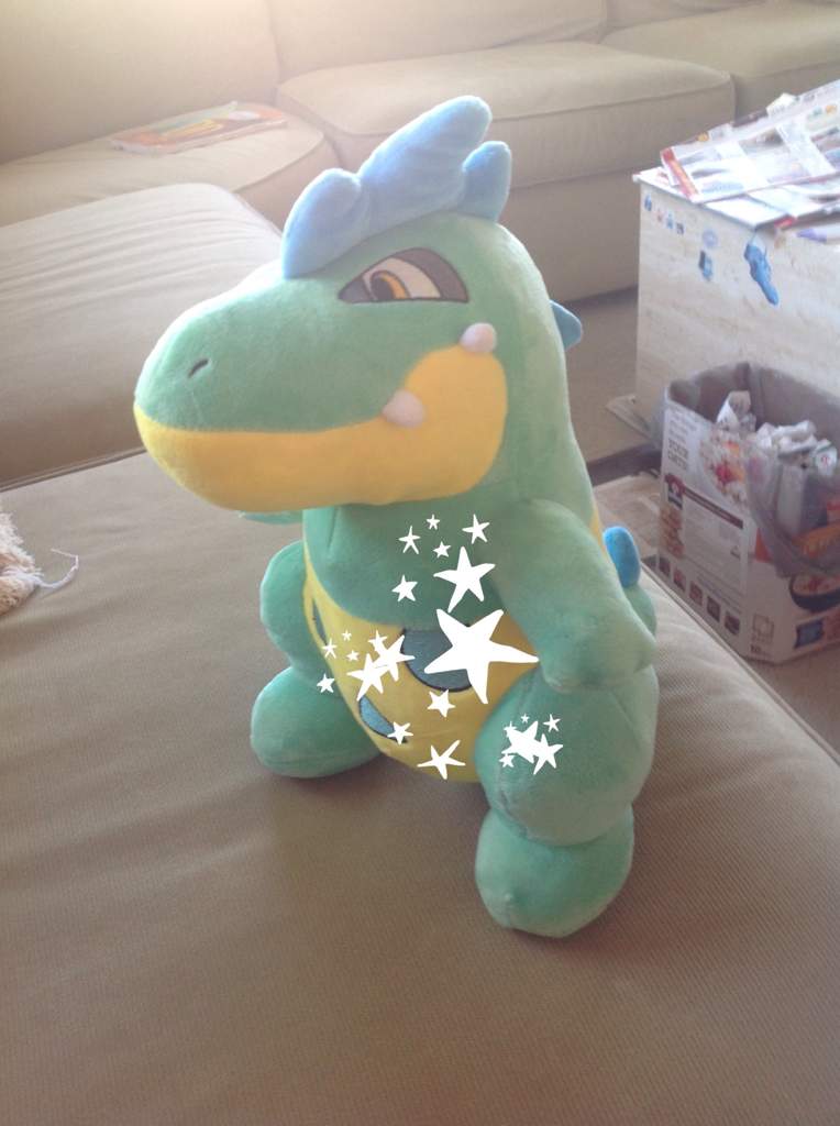 shiny croconaw plush