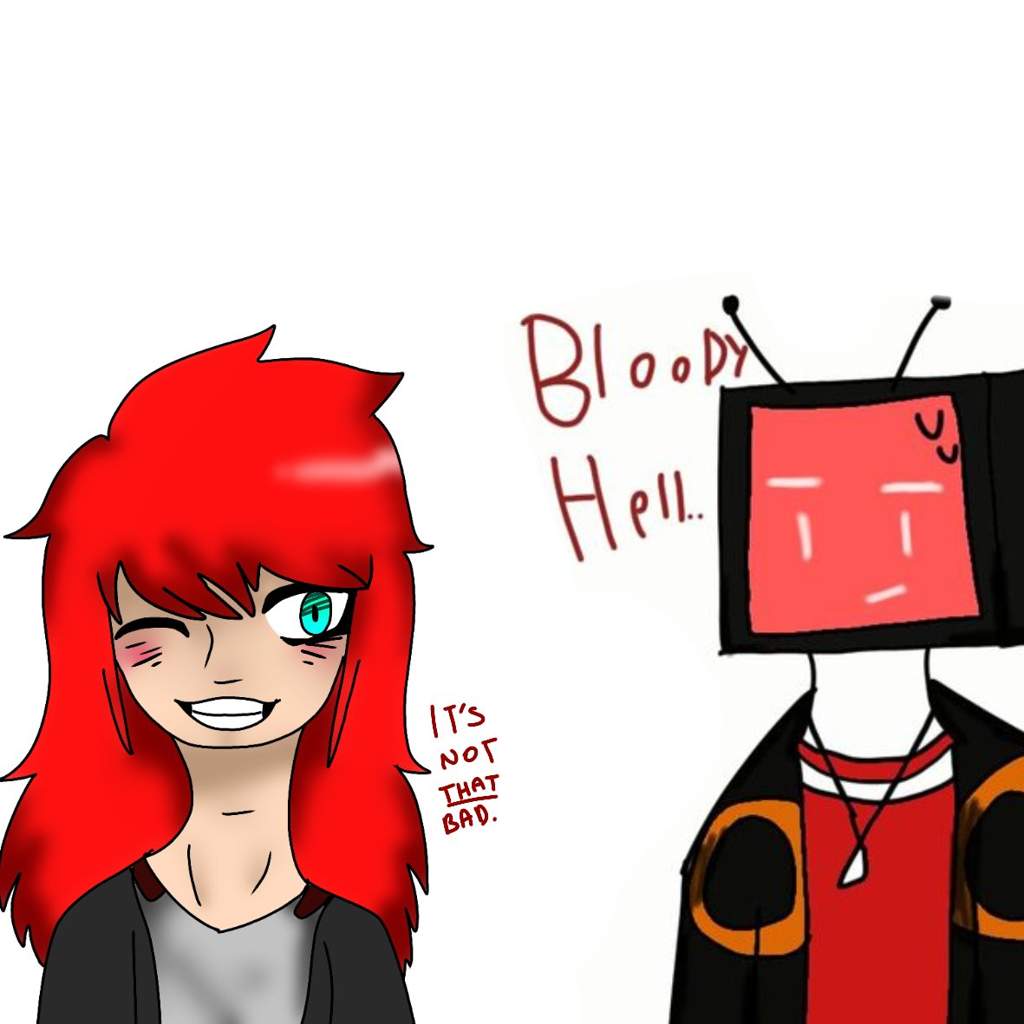 Edge Tsundere And Tv Head Roblox Amino - 