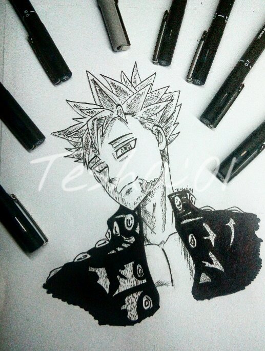 Ban from Seven deadly sins drawing process | Anime Amino