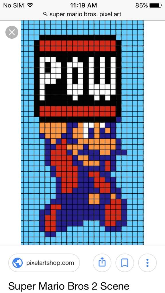 Any Pixel Art Templates Anybody Can Send Me Mario Amino