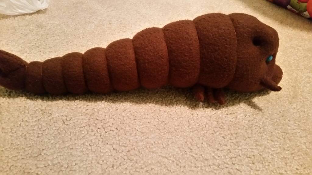 mothra larva plush