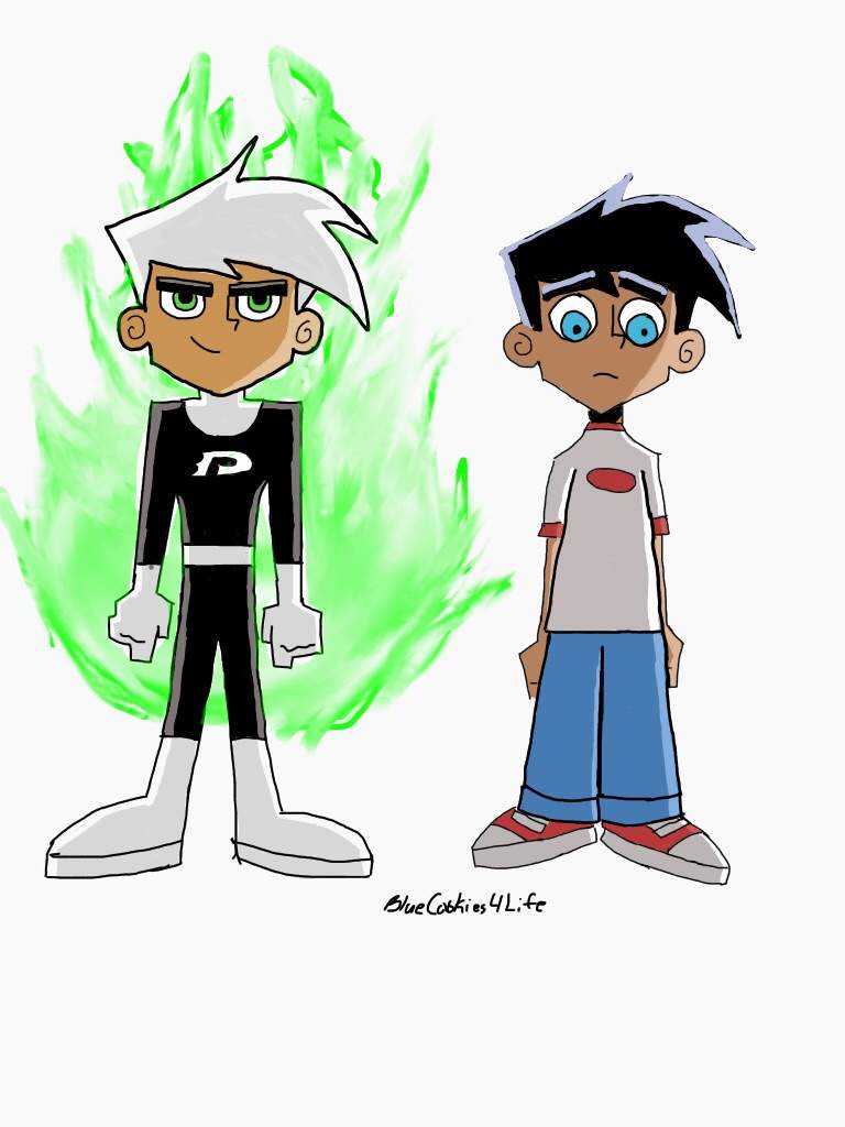 How To Draw Danny Phantom Easy Step By Step Nickelodeon
