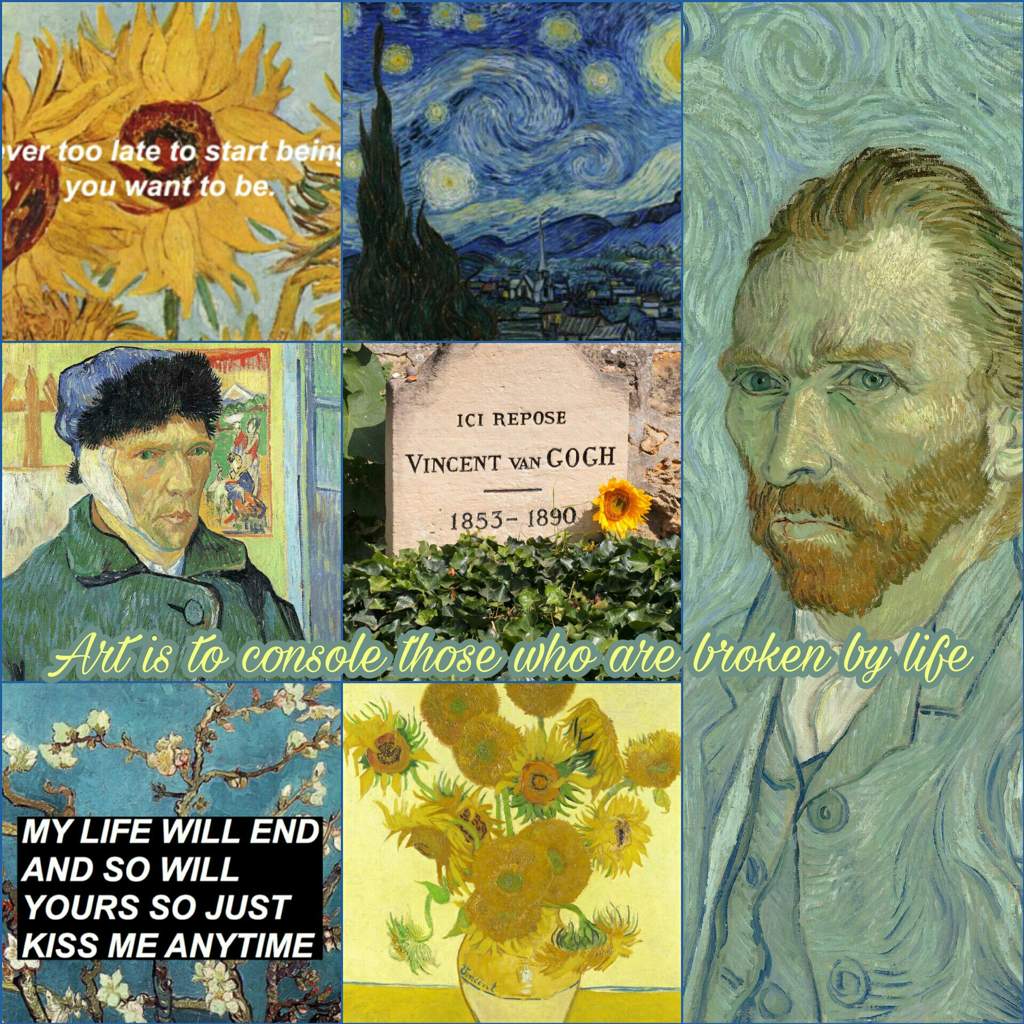 🌻Vincent van Gogh Moodboard 🌻 | Weirdos (Unique Universe) Amino