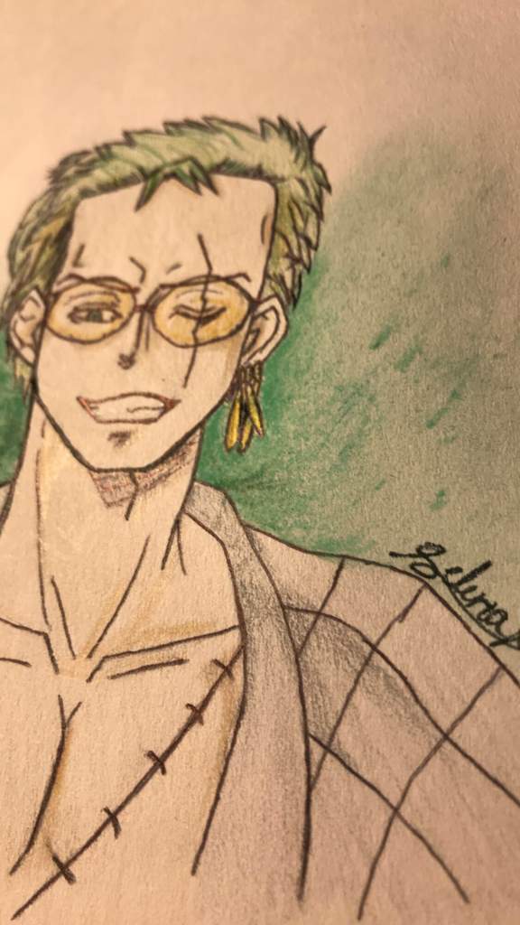 Zoro drawing | One Piece Amino