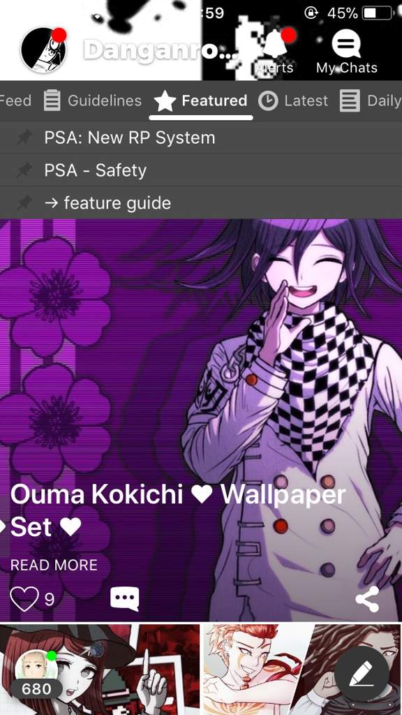 Ouma Kokichi ♥︎ Wallpaper Set ♥︎ | Danganronpa Amino