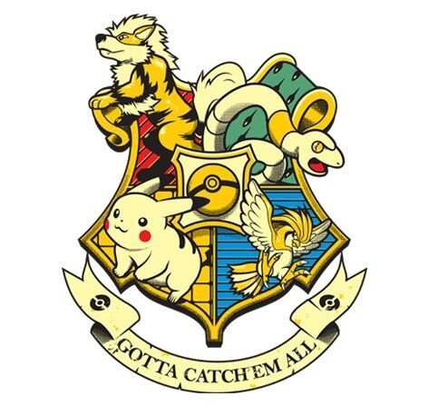 Pokémon on the Hogwarts Crest | Harry Potter Amino