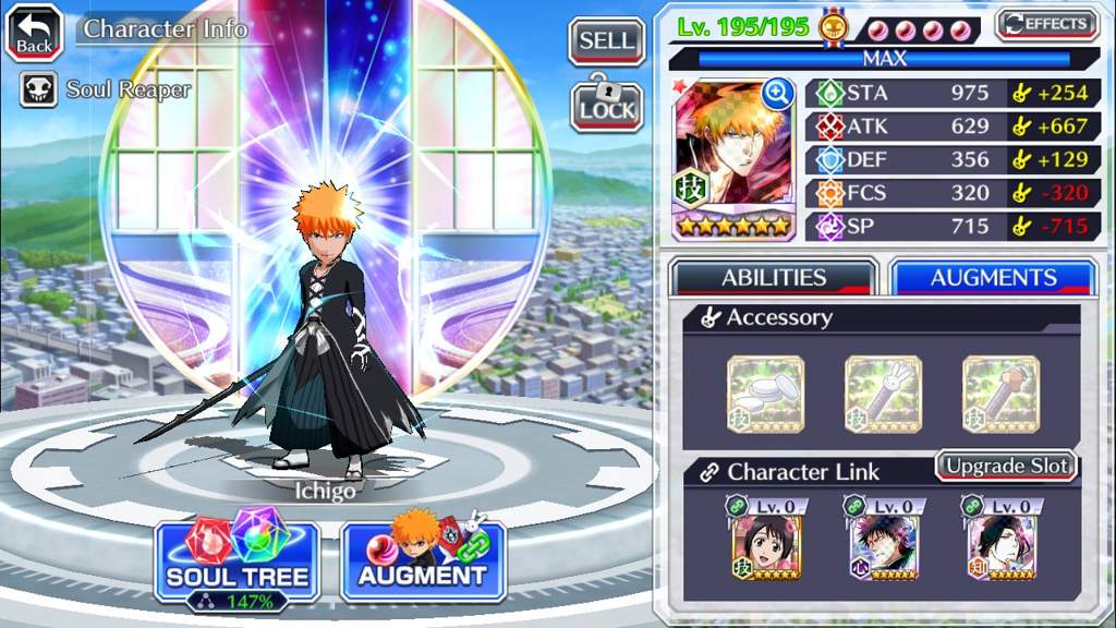 bleach brave souls character stats