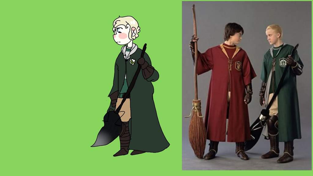 q posket draco malfoy quidditch