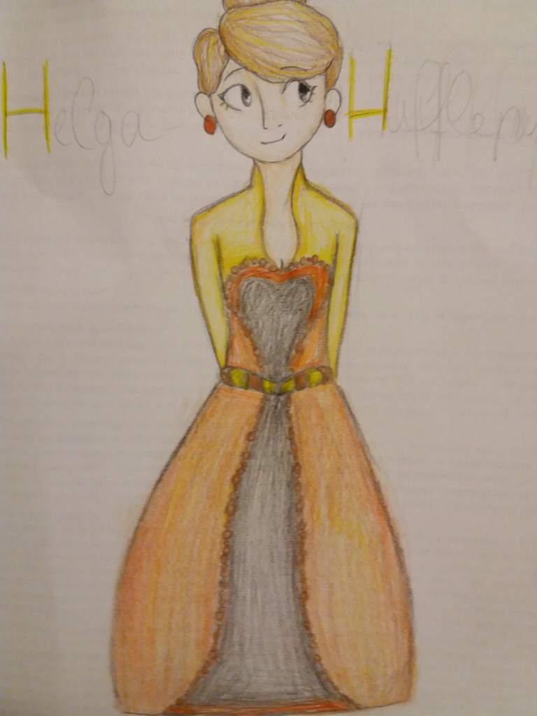 Helga Hufflepuff Fanart Harry Potter Amino 7017