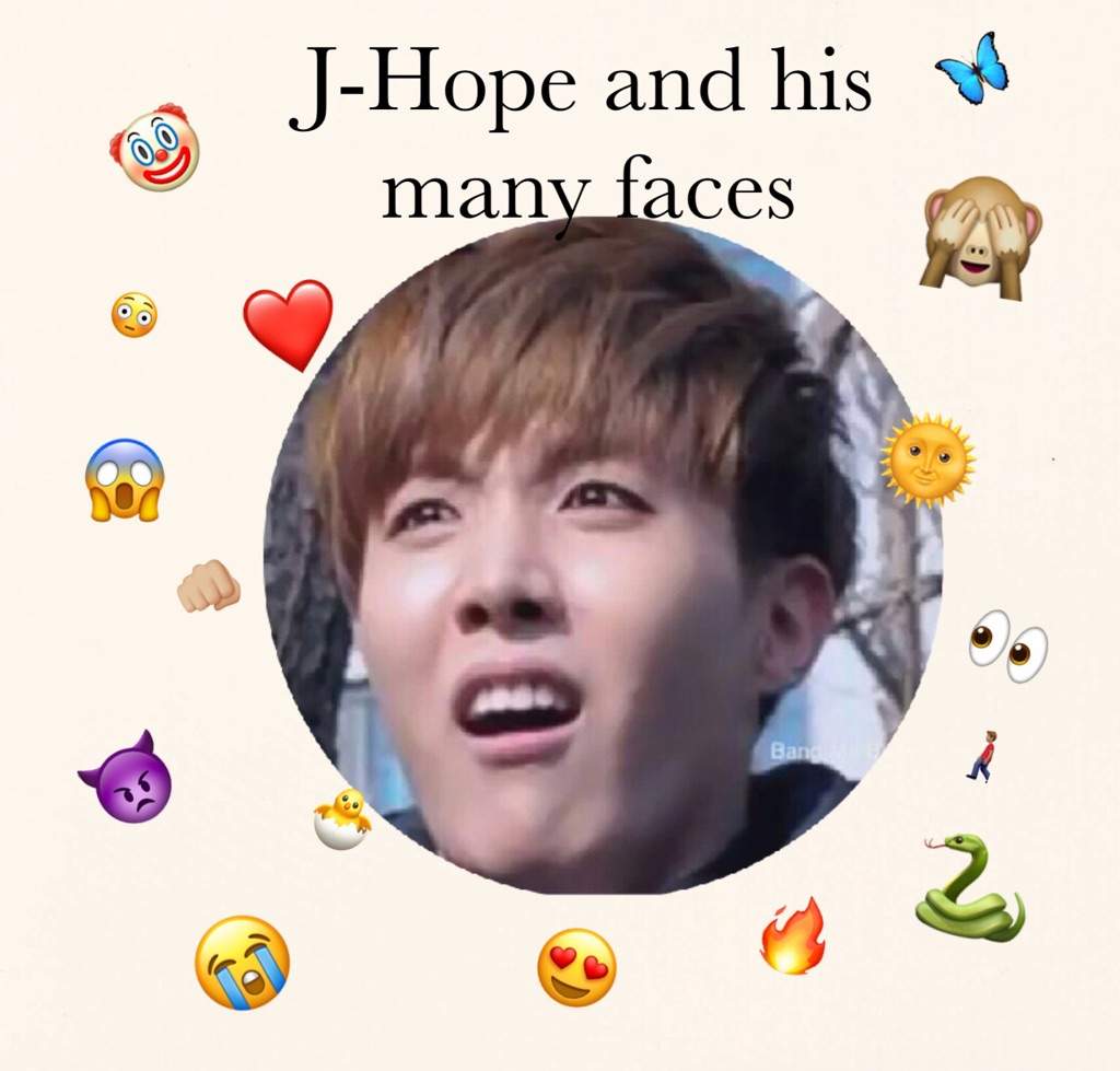 J-Hope and his many Emoji faces | ARMY's Amino