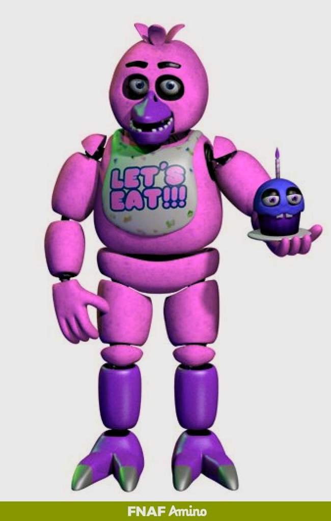 five nights at freddy's pink