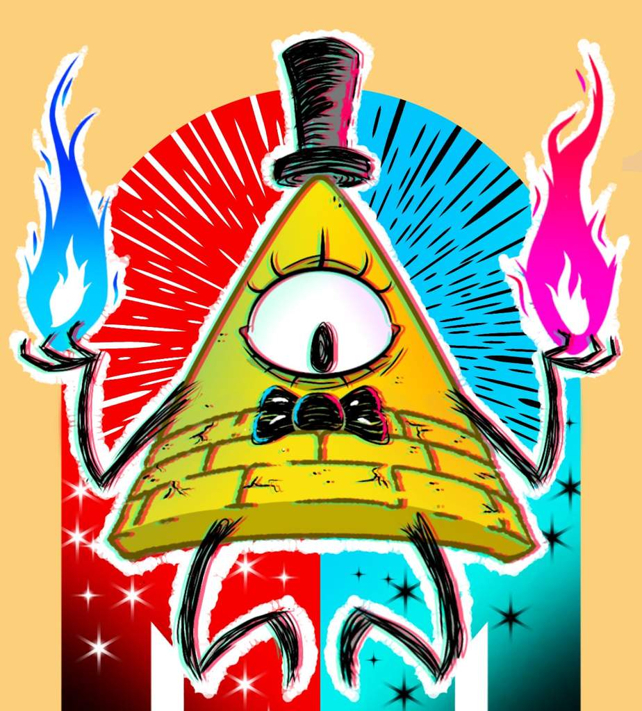 Bill Cipher Fanart | The Animation Squad Amino