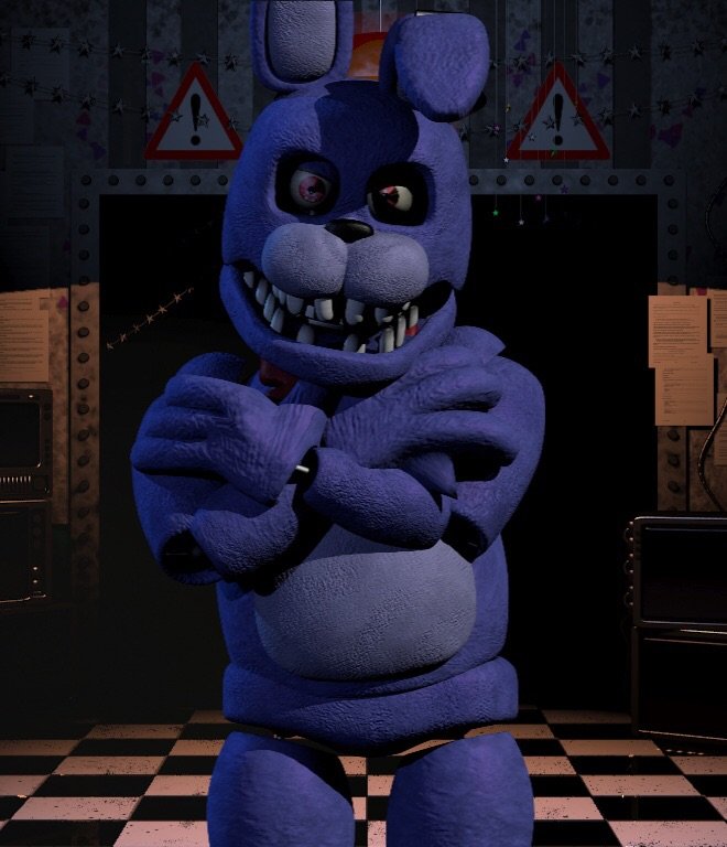 Angry unwithered Bonnie Five Nights At Freddy's Amino