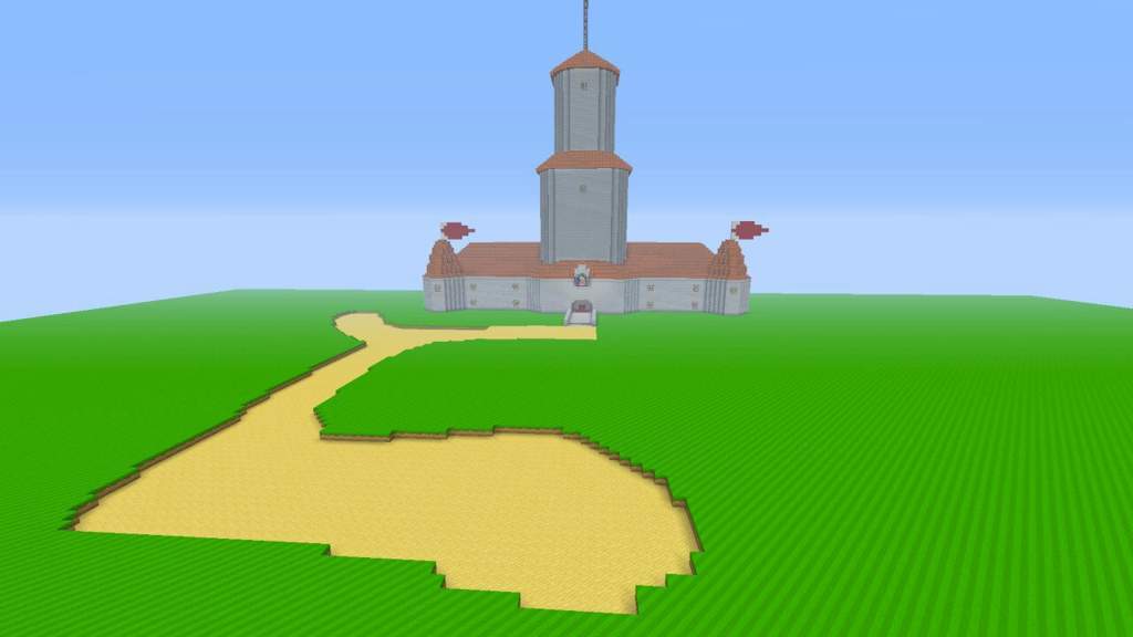 Super Mario 64 Castle - Minecraft Map (I'll keep updating 