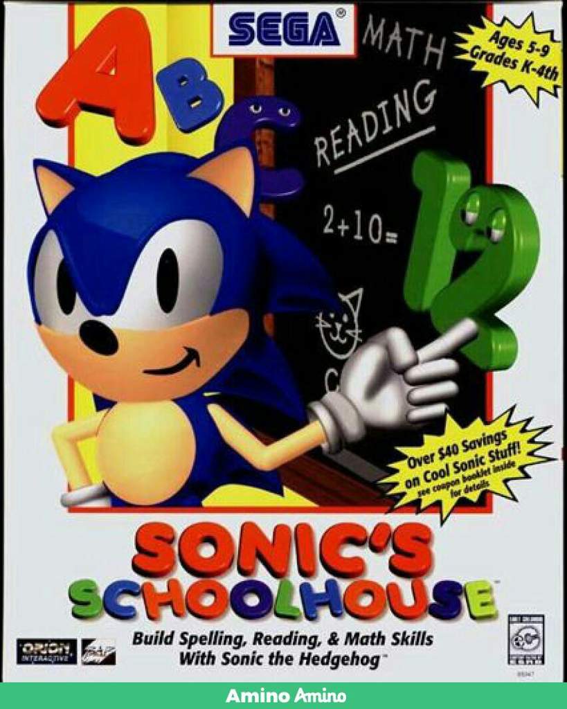 Sonic s schoolhouse прохождение