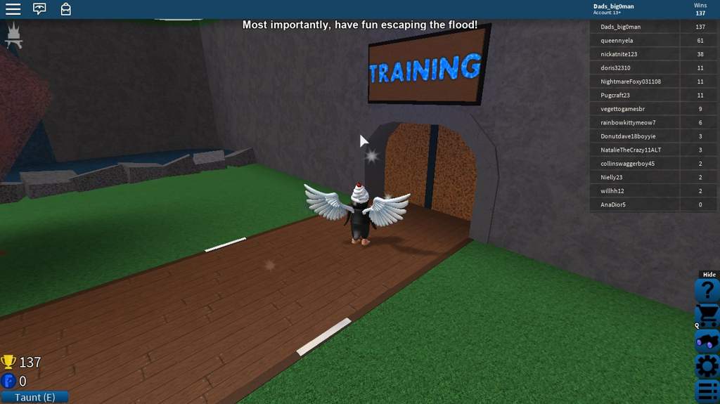 Flood Escape Game Review Roblox Roblox Amino - is this even healthy water roblox flood escape pure