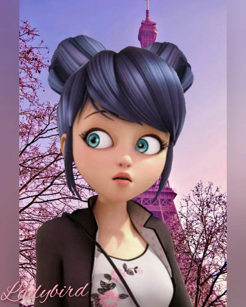 Hi , Ladybird here with new edit Marinette with different hair style. #cura...