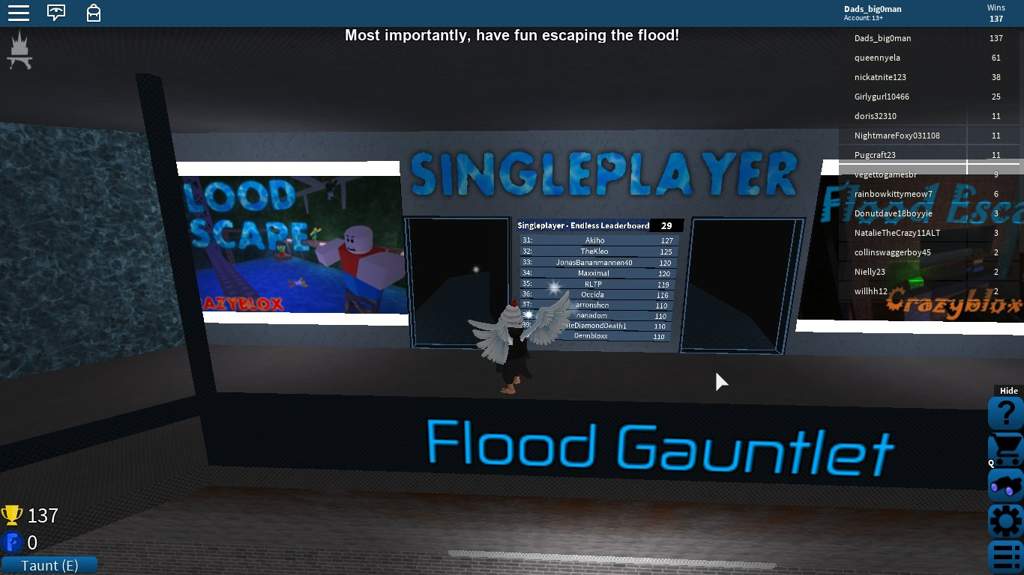 Flood Escape Game Review Roblox Roblox Amino