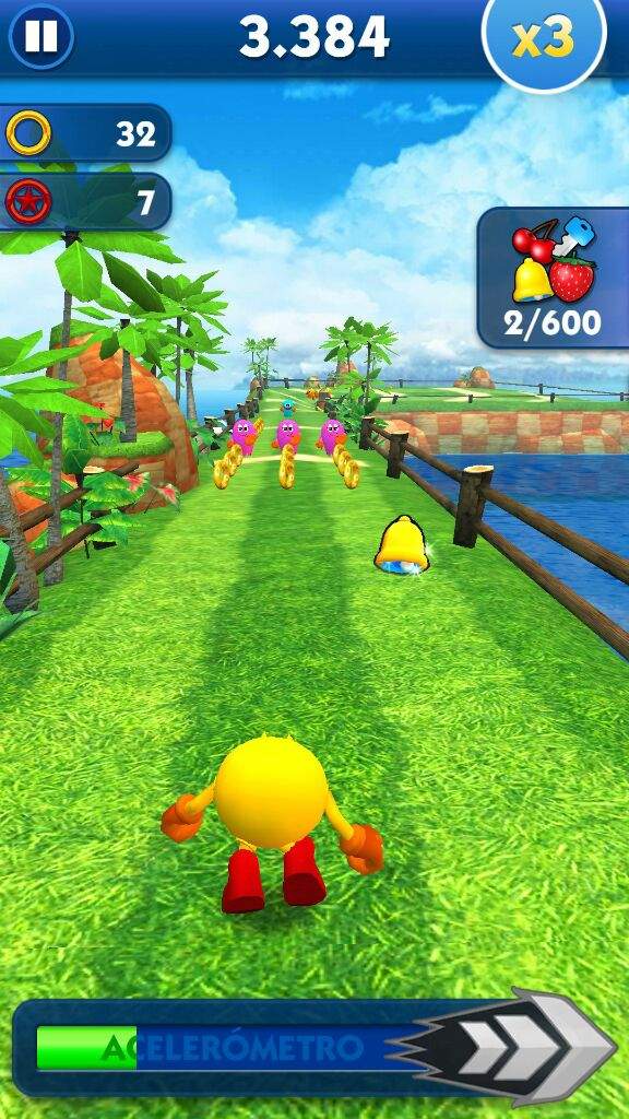 Pacman en Sonic Dash!! | Sonic the Hedgehog Español Amino
