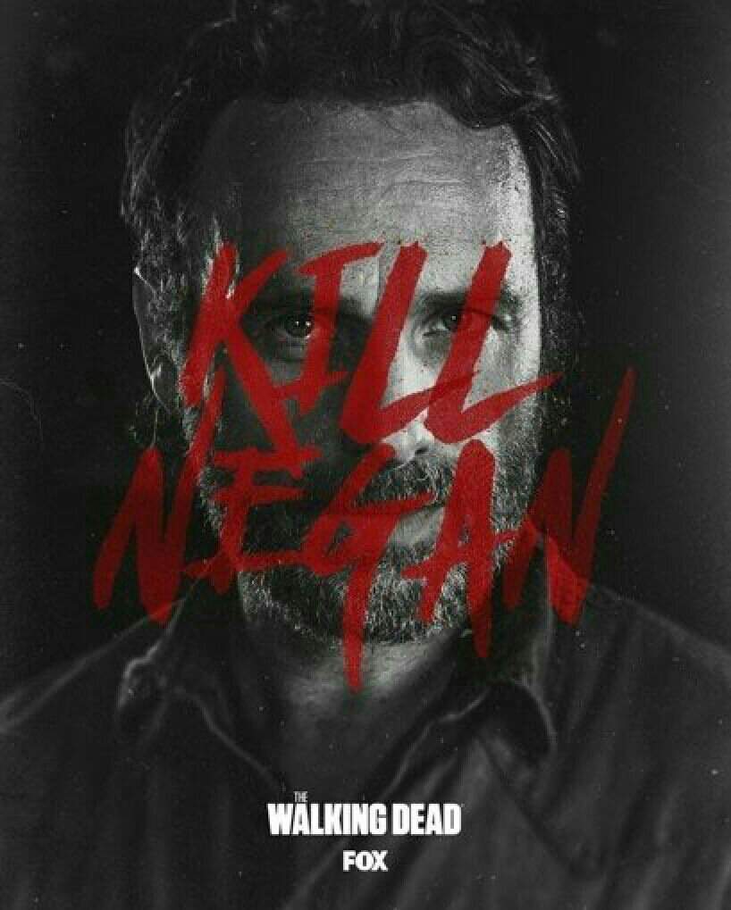 The Walking Dead | Poster com Negan faz ‘campanha’ para matar Rick | 💣💥 ...