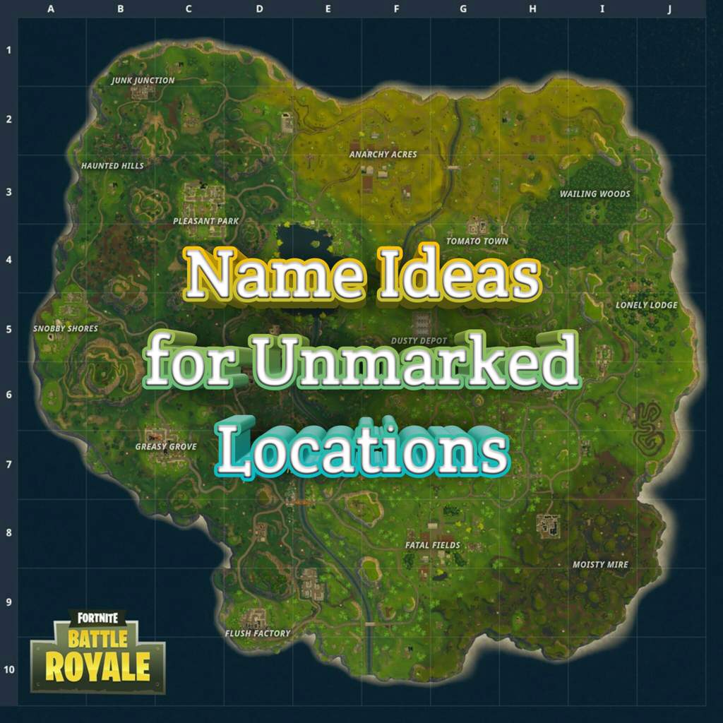  - all fortnite places names
