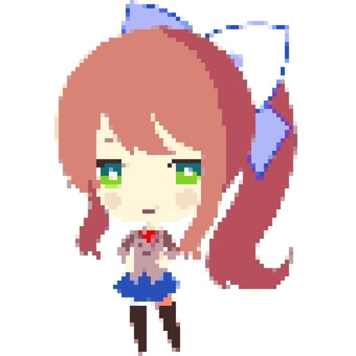 Pixel Monika | Doki Doki Literature Club! Amino