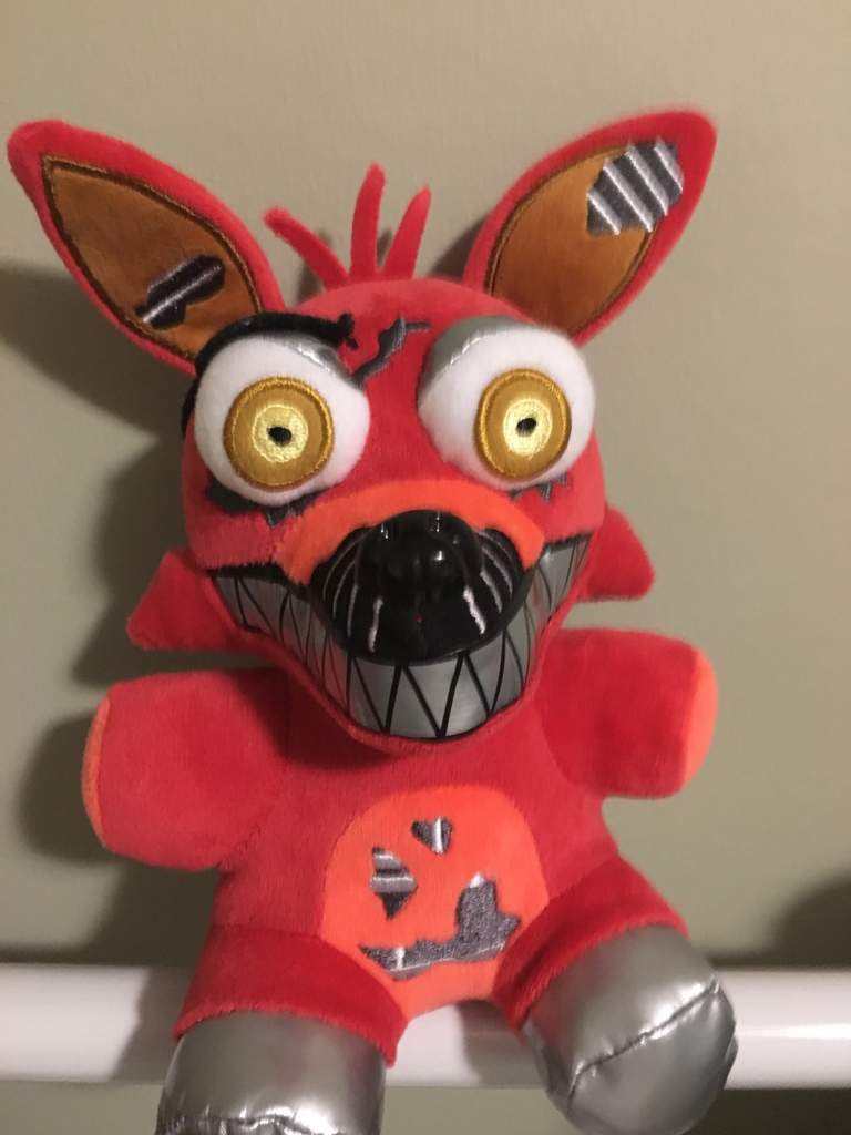 fnaf plushies nightmare foxy