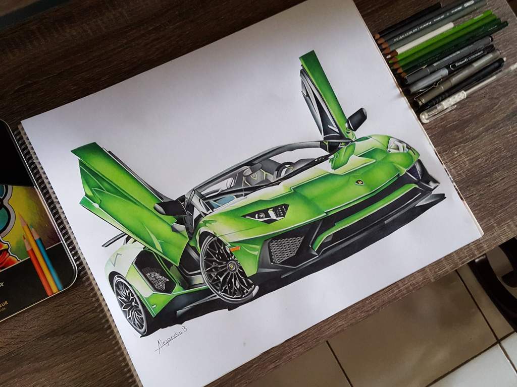 ⚫Lamborghini Aventador SV⚫ | •Arte Amino• Amino