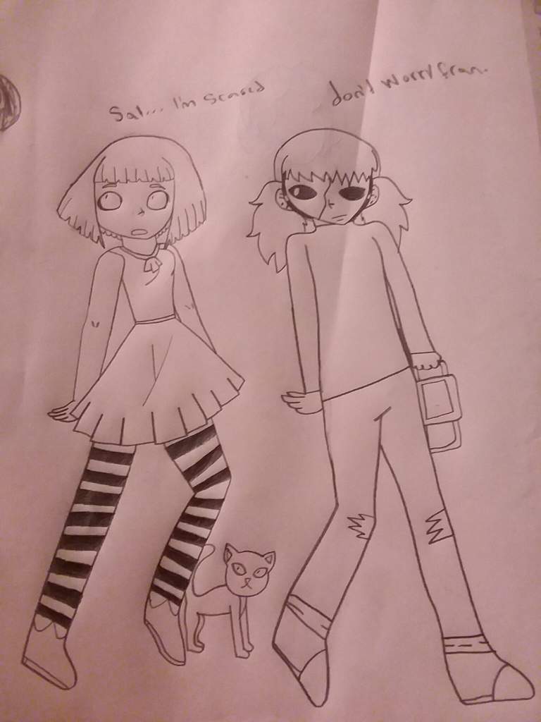 Sally face and Fran bow | -Sally Face- Amino
