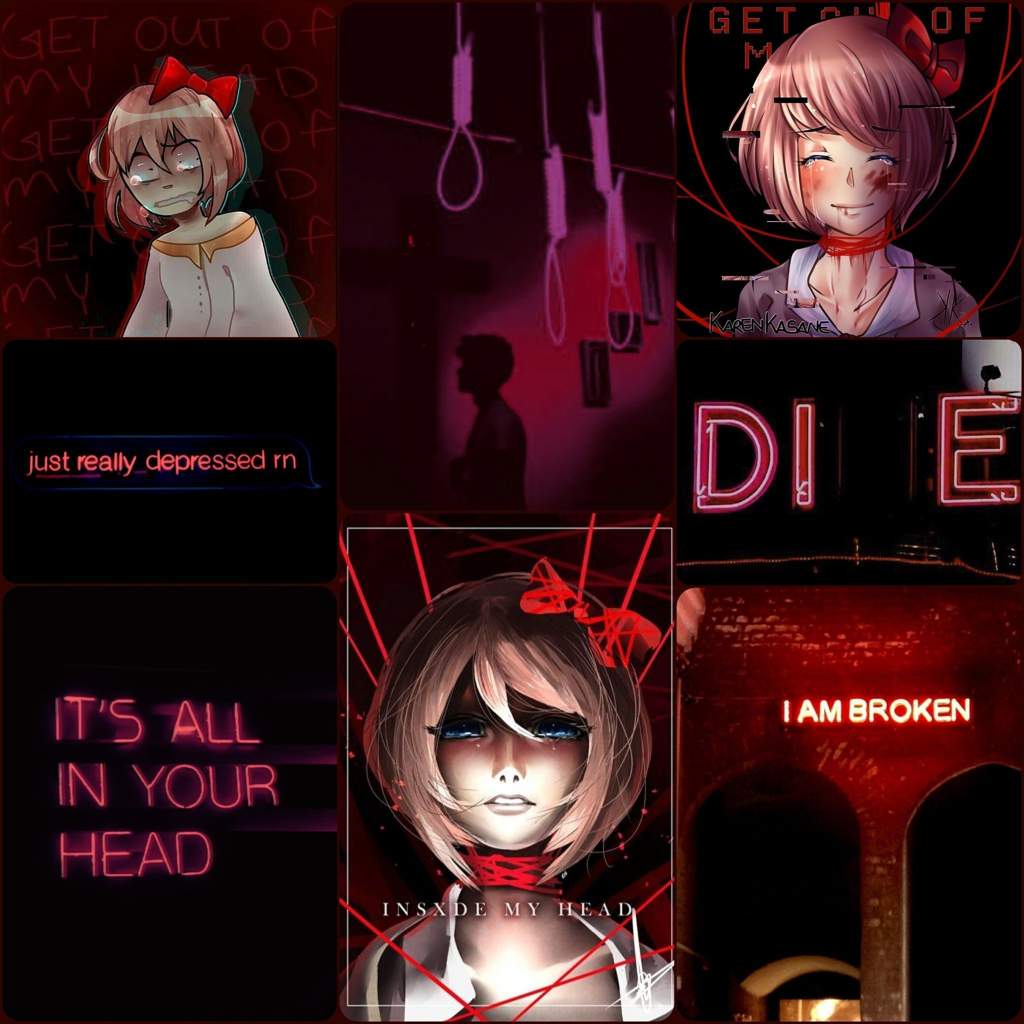 Sayori Aesthetic Get Out Of My Head Inspired Doki Doki Literature Club Amino