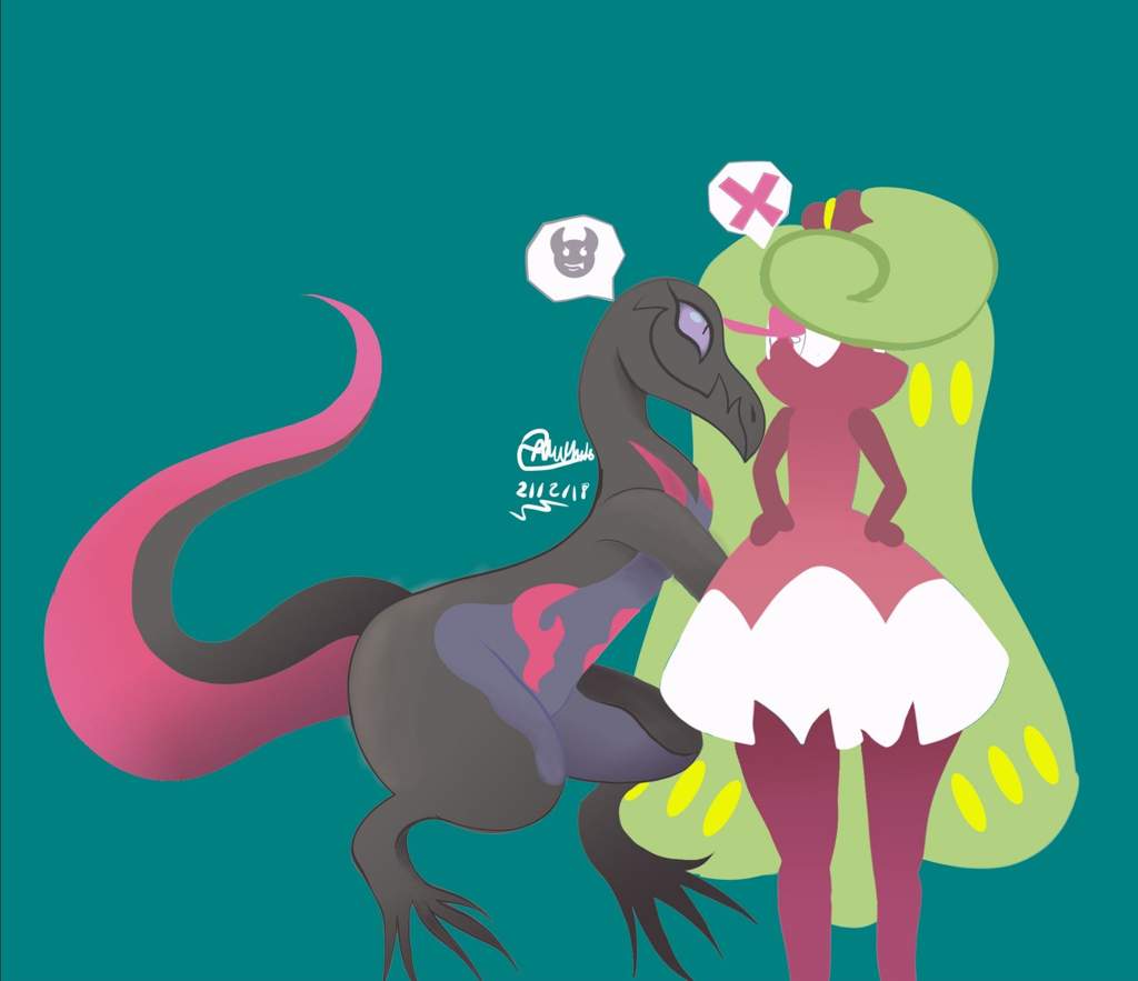 Pokemon Superior Porn Comics - Salazzle & Tsareena | PokÃ©mon Amino