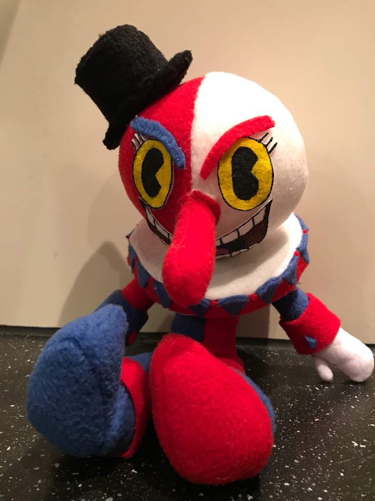 cuphead beppi the clown plush