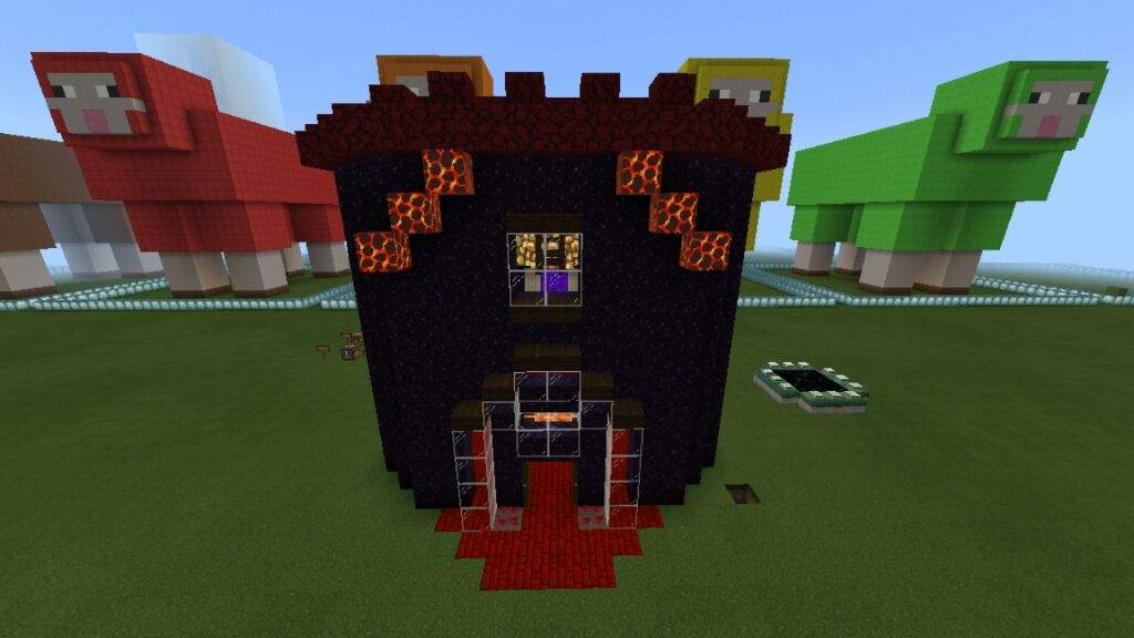 nether and end portal rooms minecraft