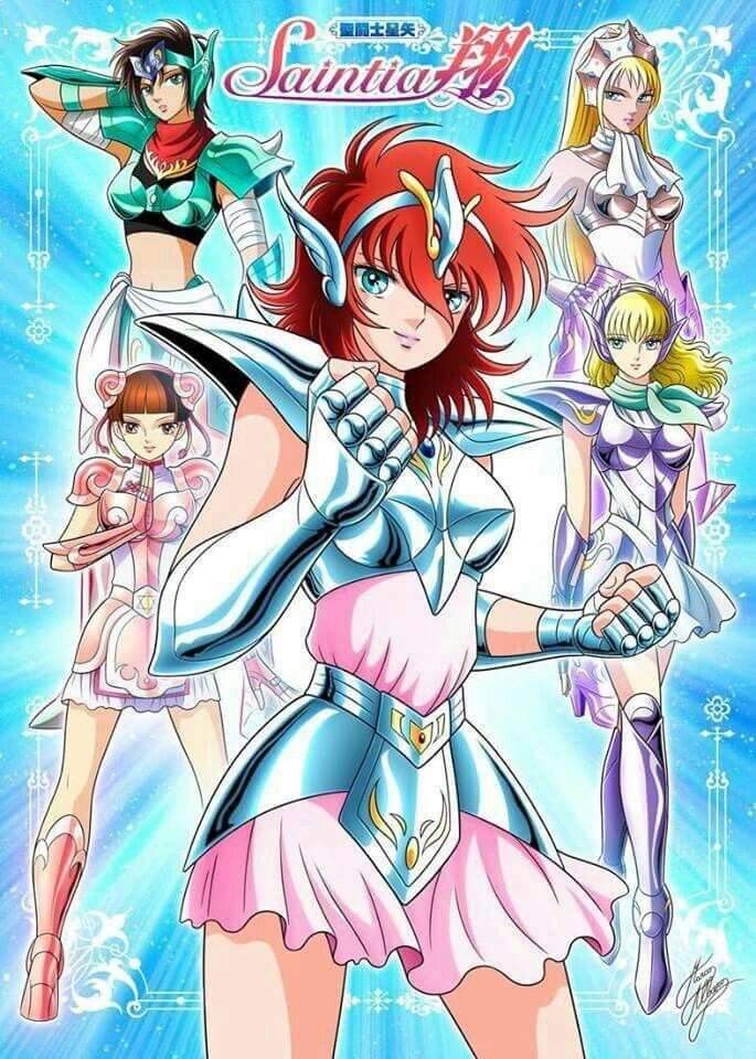 saint seiya saintia