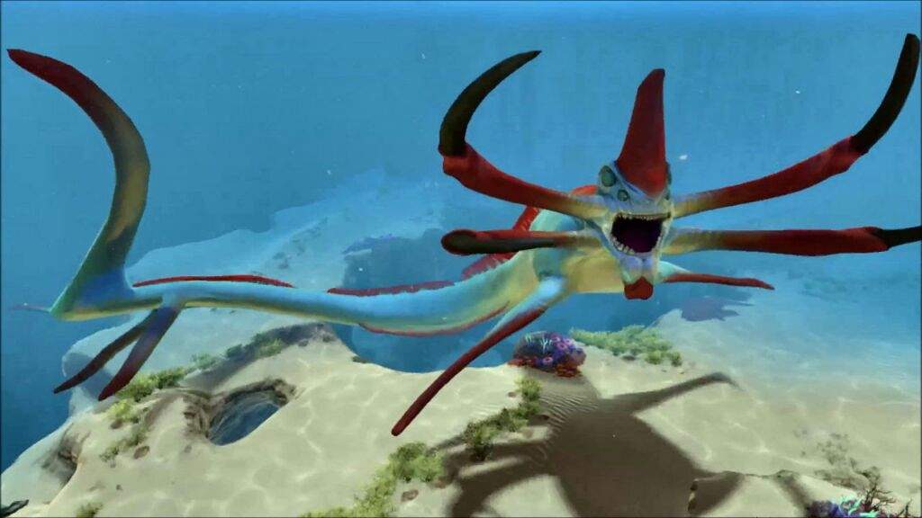 base of the reaper leviathan from subnautica.