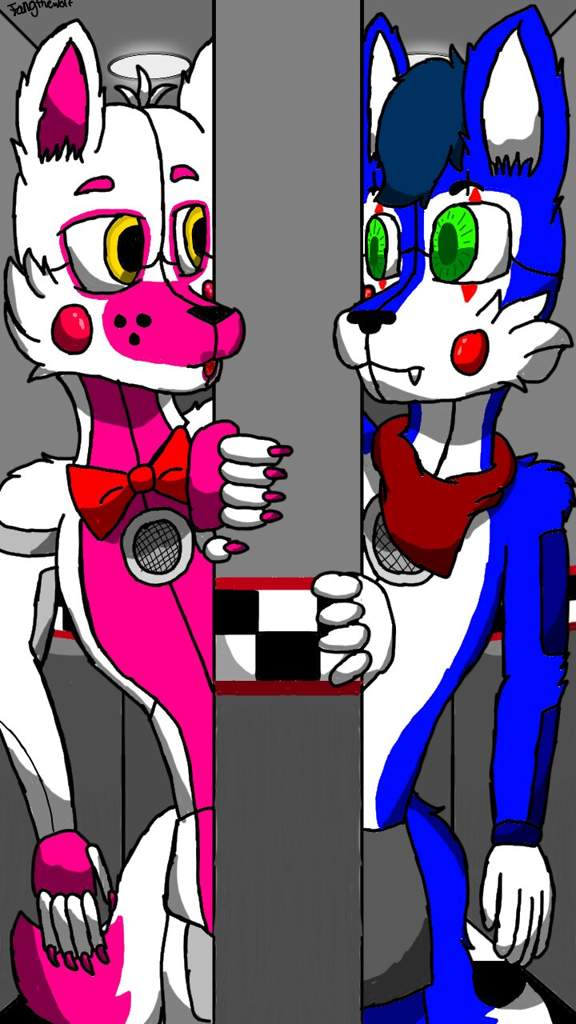 Funtime Foxy Meets Funtime Fang Fnaf Sister Location Amino